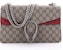 Gucci Dionysus Shoulder Bag GG Supreme Small Beige/Red