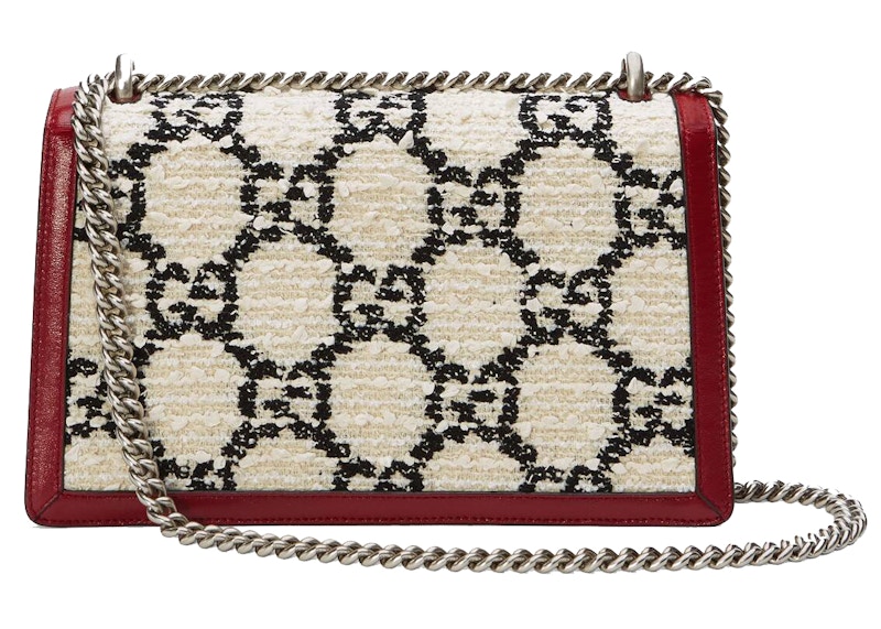 Order グッチ ディオニュソス ショルダーバッグ GGツイード 小 白/黒