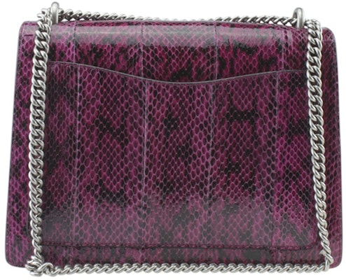 Gucci Dionysus中型刺繡蟒蛇皮肩背包 - 酒紅色 Order Gucci Dionysus中型刺繡蟒蛇皮肩背包 - 酒紅色