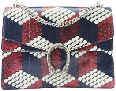 Gucci Dionysus Beg Bahu Sederhana Python Merah/Putih/Biru Buy Gucci Dionysus Beg Bahu Sederhana Python Merah/Putih/Biru