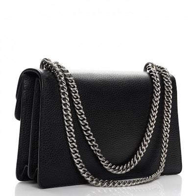 Gucci Dionysus Shoulder Bag Pebbled Calfskin Small Black Order Gucci Dionysus Shoulder Bag Pebbled Calfskin Small Black
