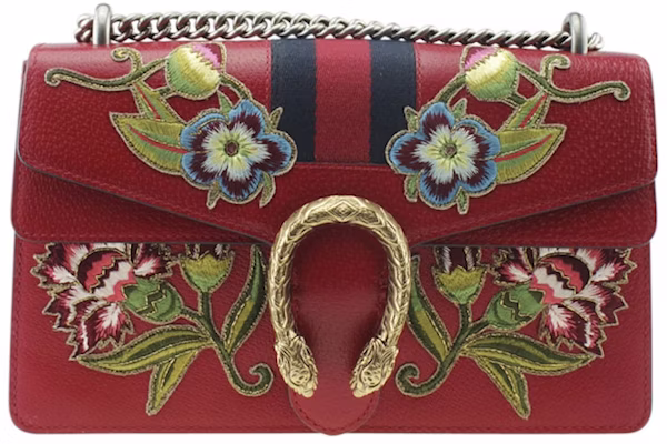 Bolso Gucci Dionysus Pequeño Rojo Floral Bordado Buy Bolso Gucci Dionysus Pequeño Rojo Floral Bordado