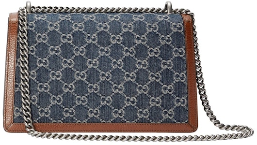 古驰酒神系列小号GG肩背包 蓝/象牙色/棕色 Order 古驰酒神系列小号GG肩背包 蓝/象牙色/棕色