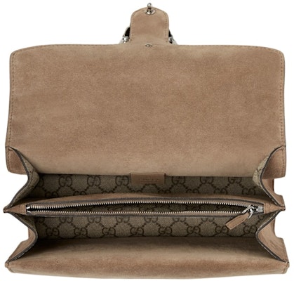 Gucci Dionysus Shoulder Bag Small GG Supreme Beige/Ebony Lookbook Gucci Dionysus Shoulder Bag Small GG Supreme Beige/Ebony