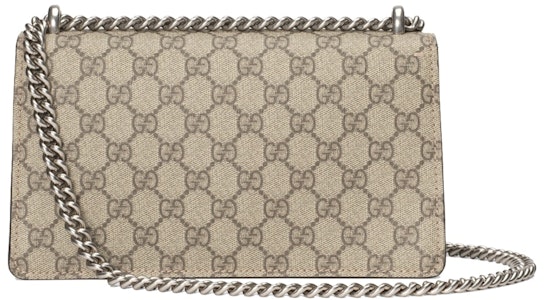 古驰酒神系列小号肩背包 GG高级人造帆布 米色/棕色 Order 古驰酒神系列小号肩背包 GG高级人造帆布 米色/棕色