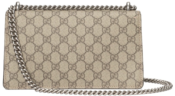 Gucci Dionysus Shoulder Bag Small GG Supreme Canvas Beige/Ebony Order Gucci Dionysus Shoulder Bag Small GG Supreme Canvas Beige/Ebony