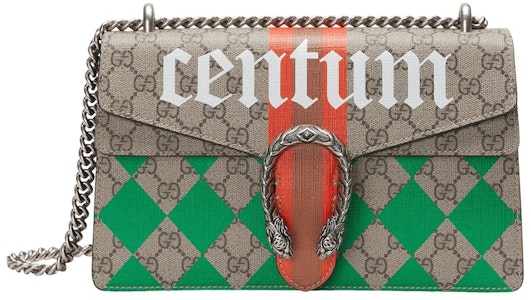 古驰酒神斜挎包小号GG印花中棕褐色/乌木/多色 Buy 古驰酒神斜挎包小号GG印花中棕褐色/乌木/多色