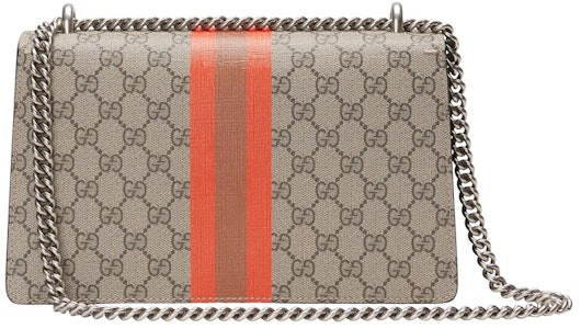 古驰酒神斜挎包小号GG印花中棕褐色/乌木/多色 Order 古驰酒神斜挎包小号GG印花中棕褐色/乌木/多色