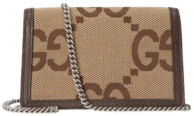 Gucci Dionysus Shoulder Bag Super Mini Jumbo GG Camel/Ebony Order Gucci Dionysus Shoulder Bag Super Mini Jumbo GG Camel/Ebony