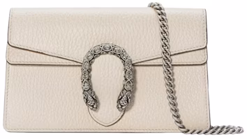 Gucci Dionysus Shoulder Bag Super Mini White Gucci Dionysus Shoulder Bag Super Mini White