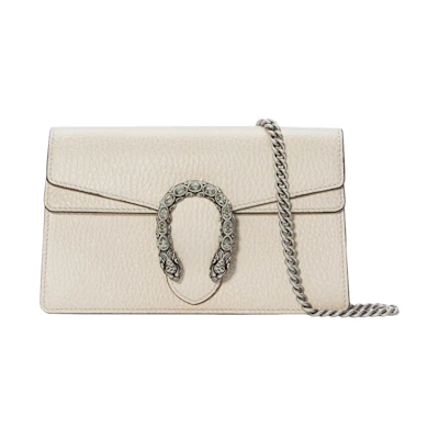 Gucci Dionysus Shoulder Bag Super Mini White
