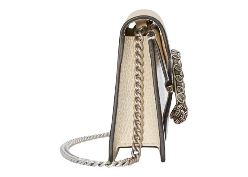 Order 古驰 狄俄尼索斯 超迷你白色单肩包