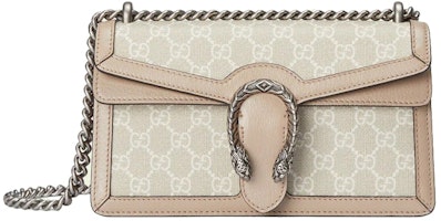 Gucci Dionysus Small GG Bag Beige/White Gucci Dionysus Small GG Bag Beige/White