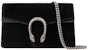 Gucci Dionysus Suede Super Mini Black