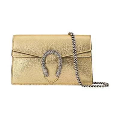 Gucci Dionysus Super Mini Bag Gold