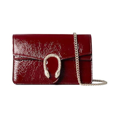 Gucci Dionysus Super Mini Bag Rosso Ancora