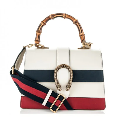Gucci Dionysus Asa Superior Mediana Blanco/Azul/Rojo Buy Gucci Dionysus Asa Superior Mediana Blanco/Azul/Rojo