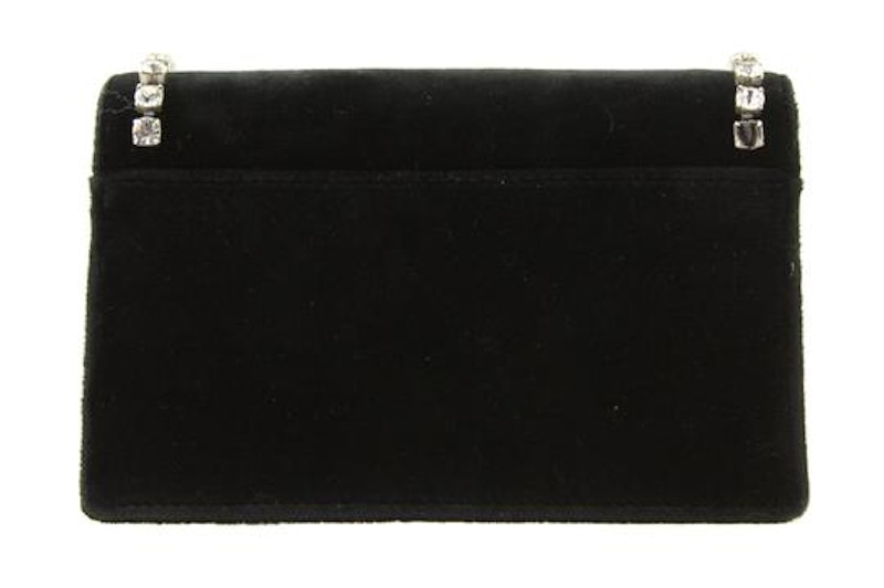 Order グッチ ディオニュソス ベルベット クリスタル ラインド スーパーミニ ブラック