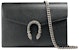 Gucci Dionysus Wallet on Chain Leather Mini Black