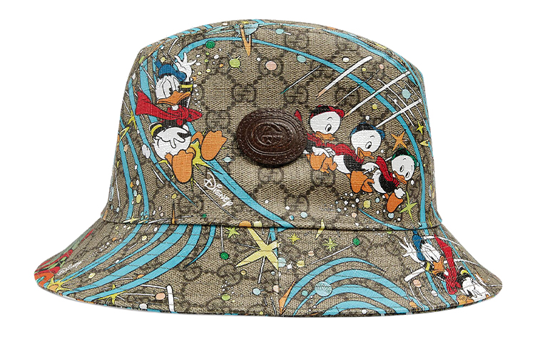 Order GUCCI 迪士尼x古馳 唐老鴨印花漁夫帽 648844-4HACS-8465