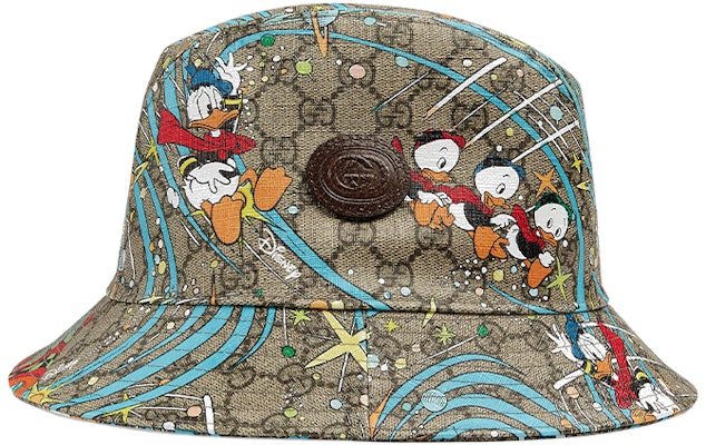 GUCCI Disney x Gucci Donald Duck Print Bucket Hat 648844-4HACS-8465 Order GUCCI Disney x Gucci Donald Duck Print Bucket Hat 648844-4HACS-8465