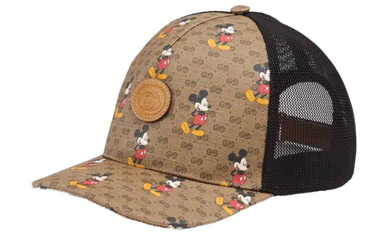 Gucci Disney Gucci Fashion Black/Brown Unisex Baseball Cap 602979-4HI85-8475