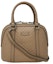Buy Gucci Microguccissima 米色迷你圓頂手提包