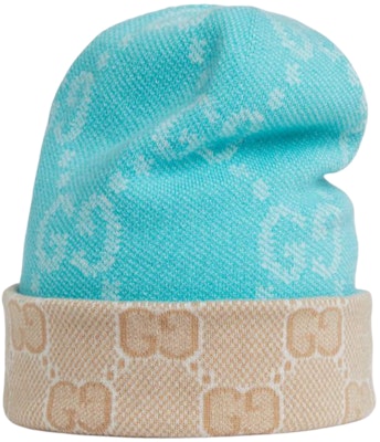 GUCCI Double-Sided GG Wool Beanie Unisex Couple Style. 732260-3GAJY-3979 Lookbook GUCCI Double-Sided GG Wool Beanie Unisex Couple Style. 732260-3GAJY-3979