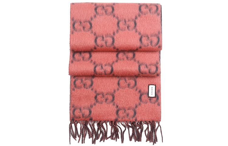 GUCCI Double-Sided Wool GG Jacquard Scarf Unisex 5435733GB181272 圖 3
