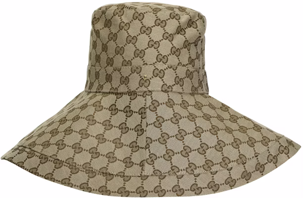 GUCCI Double G Extended Brim Canvas Bucket Hat Unisex 631958-KQW00-9700 Buy GUCCI Double G Extended Brim Canvas Bucket Hat Unisex 631958-KQW00-9700
