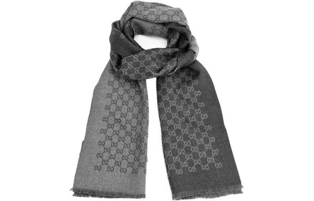 Gucci Double G Jacquard Wool Scarf Unisex Couple's Style 391246-4G200-1462 圖 3