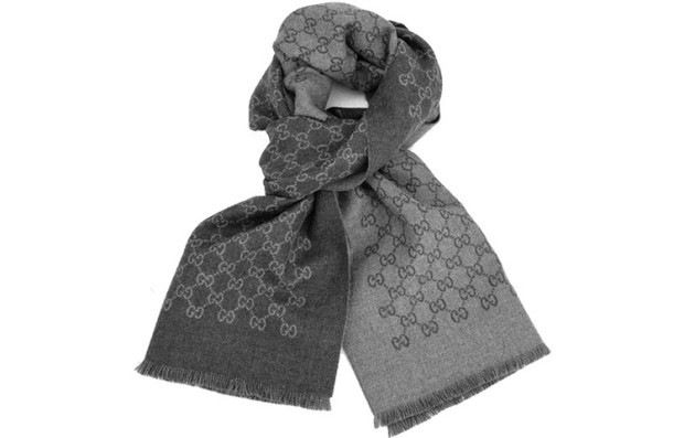 Gucci Double G Jacquard Wool Scarf Unisex Couple's Style 391246-4G200-1462 圖 4