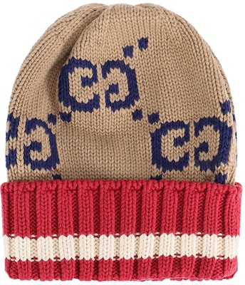 GUCCI Double G Knit Cotton Beanie 597636-4G111-9764 Order GUCCI Double G Knit Cotton Beanie 597636-4G111-9764