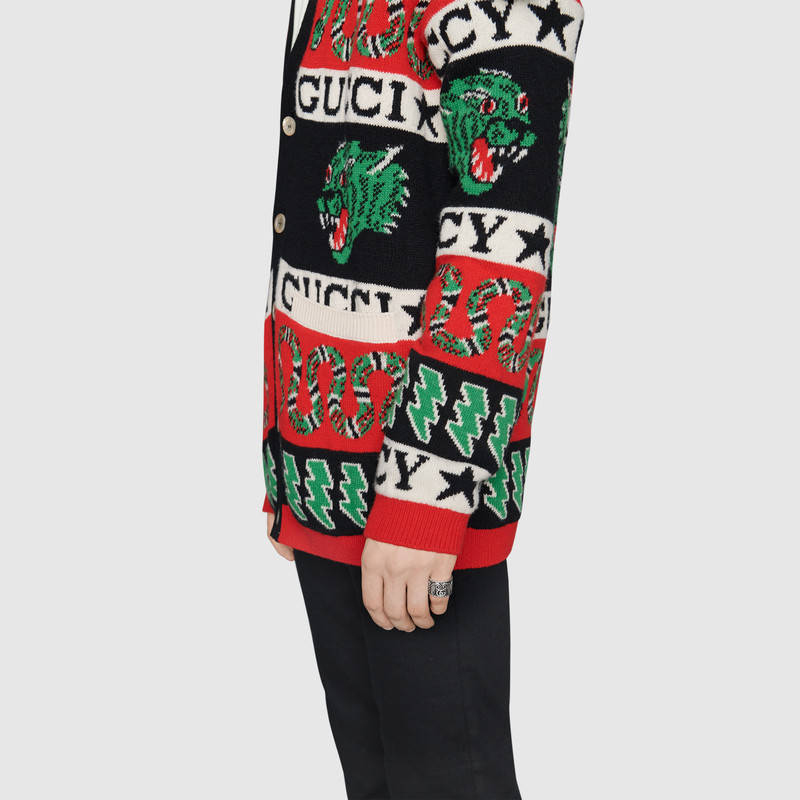 GUCCI Double G Leafs Pattern Ring Silver Jewelry 551895-J8400-0811 圖 6