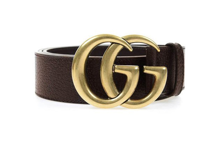 GUCCI Double G Leather Belt Gold, 4cm Wide 406831-DJ20T-2145 圖 3