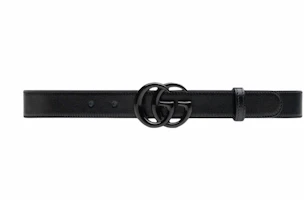 Order GUCCI 雙G皮帶 情侶款 窄版 3cm 寬度 皮革腰帶 男女皆適用 414516-18YXV-1000