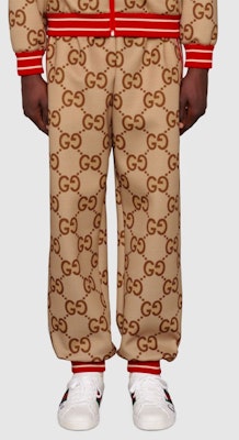 GUCCI 雙G提花運動長褲 棕色 長褲 676473-XJDXI-2270 Shop GUCCI 雙G提花運動長褲 棕色 長褲 676473-XJDXI-2270