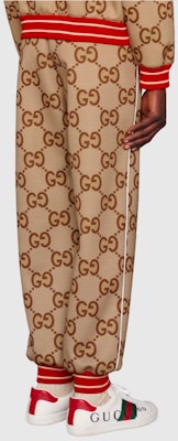 GUCCI 雙G提花運動長褲 棕色 長褲 676473-XJDXI-2270 Purchase GUCCI 雙G提花運動長褲 棕色 長褲 676473-XJDXI-2270