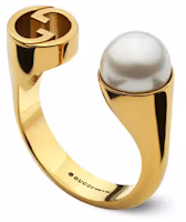 Order GUCCI 雙G圖案金戒指 情侶款設計 男女適用 金色戒指 797423JCF27