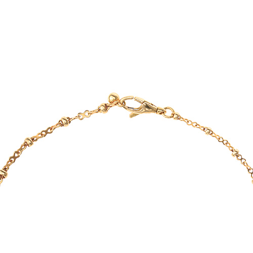 GUCCI Double G Pendant 18k Gold Necklace Unisex YBB603619001 圖 4