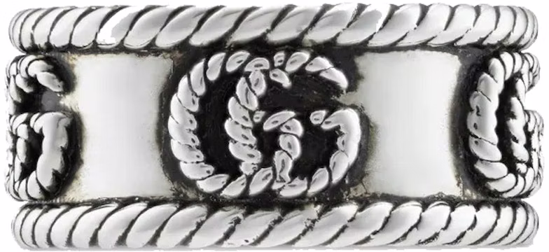 gucci-double-g-ring-silver