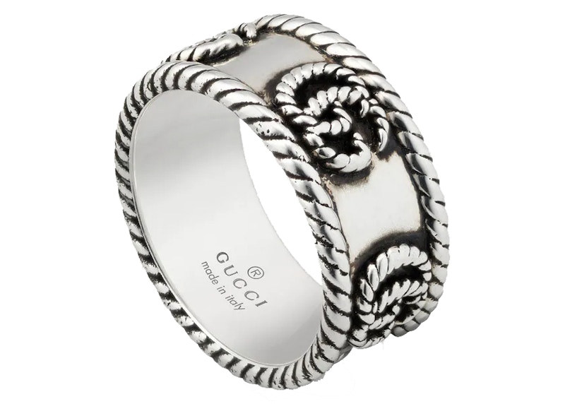 Order Anillo Gucci Doble G Plata