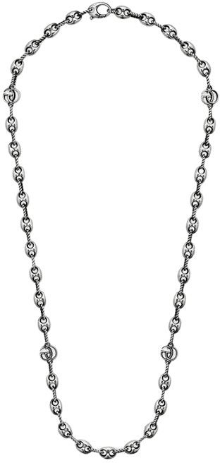 gucci-double-g-series-fashion-925-silver-necklace-for-men-627246-j8400-00701