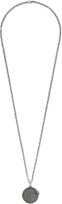 GUCCI Double G Series Stylish Comfortable 925 Silver Necklace for Men. 577330-J8400-0811 Shop GUCCI Double G Series Stylish Comfortable 925 Silver Necklace for Men. 577330-J8400-0811