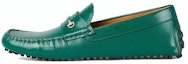 Buy Gucci Loafers Hijau dengan Horsebit Pemandu 752621-D3V00-3120