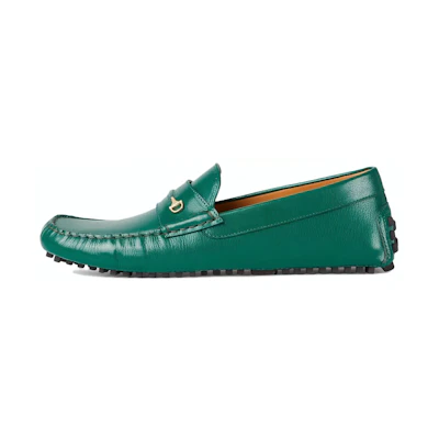 Gucci Driver Loafer 'Horsebit - Green'