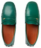 Gucci Loafers Hijau dengan Horsebit Pemandu 752621-D3V00-3120 Lookbook Gucci Loafers Hijau dengan Horsebit Pemandu 752621-D3V00-3120