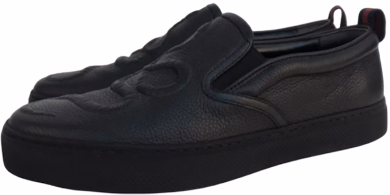 Gucci Dublin Snake Embossed Slip-on 'Black' 456201-BXO50-1069 Buy Gucci Dublin Snake Embossed Slip-on 'Black' 456201-BXO50-1069
