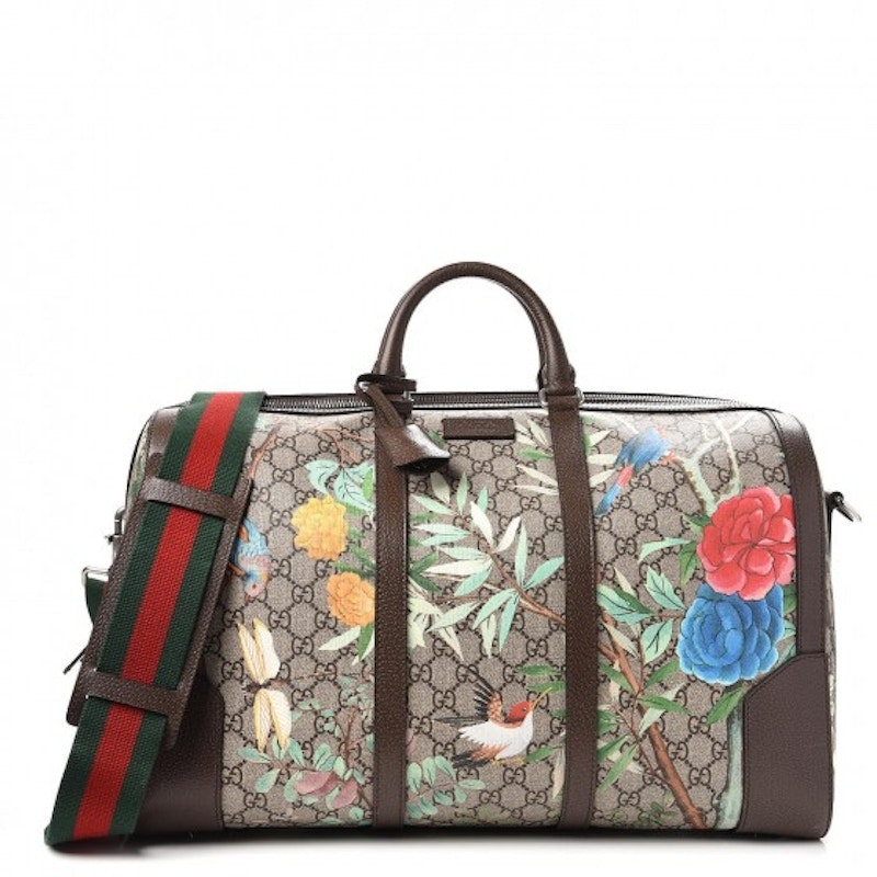 gucci-duffle-monogram-gg-supreme-tian-print-medium-maple-brown