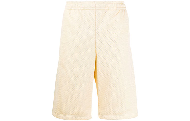 Gucci Elastic Waistband Sports Shorts Off-White 600215-XJB1N-9192